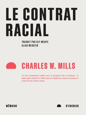 cover image of Le contrat racial